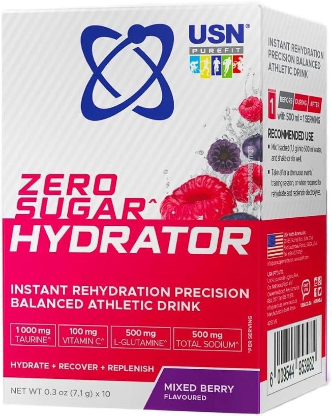 PureFit Zero Sugar Hyd Berry 7.1g (1x20's)